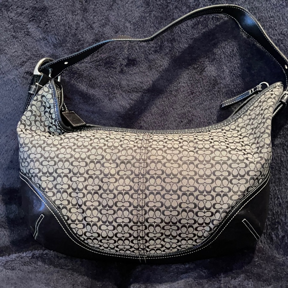 Authentic Vintage Coach mini signature bag